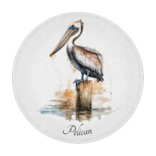 Poise of the Pelican  Cutting Board