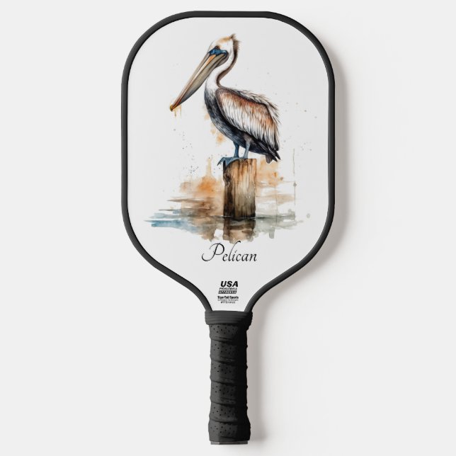 Poise of the Pelican Pickleball Paddle (Front)