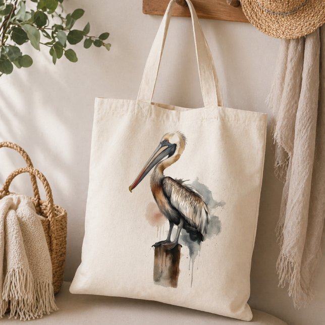 Poise of the Pelican Tote Bag (Creator Uploaded)