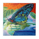 Poised Butterfly II Tile<br><div class="desc">Animals</div>