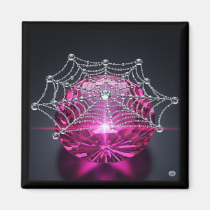 Poised Magenta Magnet