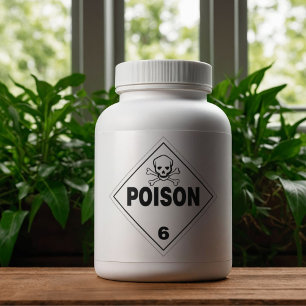 Poison 6 Label