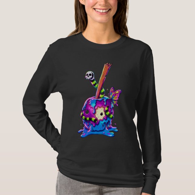 Poison Apple Graphic long sleeved tee (Front)
