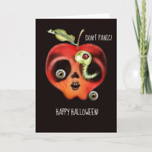 Poison Apple Halloween Card