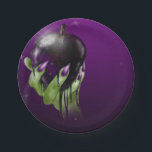 Poison Apple Wicked Witch Purple Halloween Party  Paper Plate<br><div class="desc">Poison Apple Wicked Witch Purple Halloween Party Invitation
Customise for your event. Designed by Freepik</div>