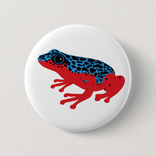 Poison Dart Frog Button