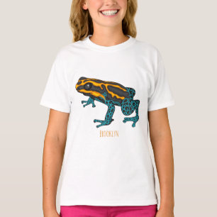 Poison dart frog cartoon illustration T-Shirt