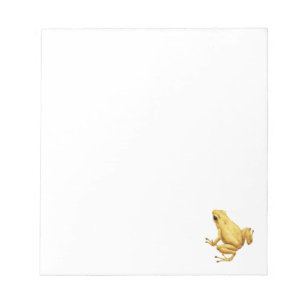 Poison dart frog notepad