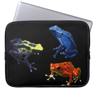 Poison Dart Frogs Laptop Sleeve