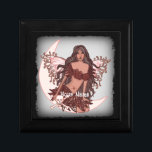 Poison Fairy  Gift Box<br><div class="desc">Poison Fairy gift box by ArtMuvz Illustration. Goth Fairy t-shirt, tote bag, hat, mug. Magic Fairy christmas gifts, fairies t-shirt, Irish Faery gifts and fairy apparel. Unleash your inner fairy with a whimsical design of a fairy , sure to turn heads. It's also a great gift for any fairy lover...</div>