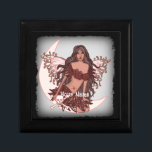 Poison Fairy Gift Box<br><div class="desc">Poison Fairy gift box by ArtMuvz Illustration. Goth Fairy t-shirt, tote bag, hat, mug. Magic Fairy christmas gifts, fairies t-shirt, Irish Faery gifts and fairy apparel. Unleash your inner fairy with a whimsical design of a fairy , sure to turn heads. It's also a great gift for any fairy lover...</div>