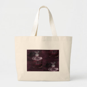 poison halloween large tote bag