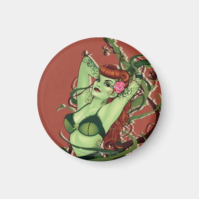 Poison Ivy Bombshell Magnet (Front)