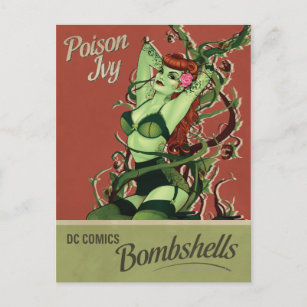 Poison Ivy Bombshell Postcard