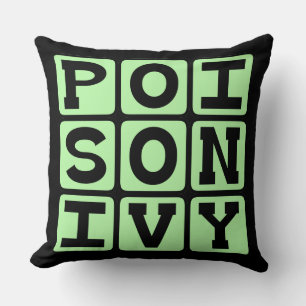Poison Ivy, Itchy Plant Cushion