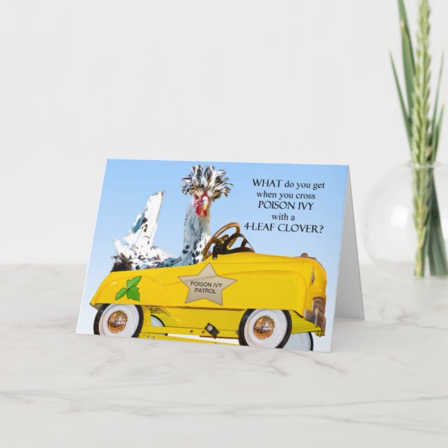 Poison Ivy Patrol Card (Front)