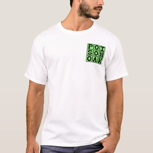 Poison Oak, Itchy Leaf T-Shirt (Front)