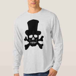 Poison Personalized Skull and Crossbones T shirt