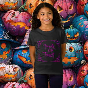 Poison Purple Trick or Treat T-Shirt