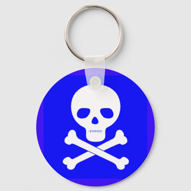 Poison Symbol Key Ring (Front)