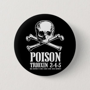 Poison Zombie Trioxin 3-4-5 Dawn of the Dead 6 Cm Round Badge