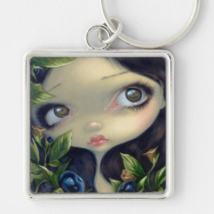 "Poisonous Beauties I: Belladonna" Keychain