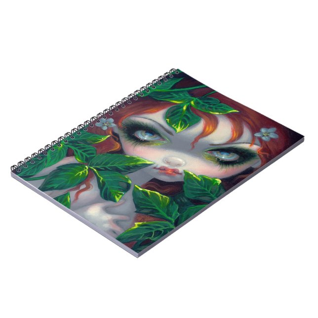 "Poisonous Beauties IV: Poison Ivy" Notebook (Left Side)