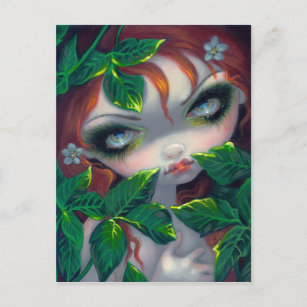 "Poisonous Beauties IV: Poison Ivy" Postcard