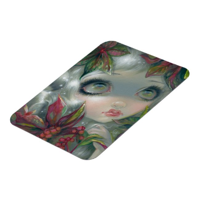 "Poisonous Beauties VIII: Castor Bean" Flex Magnet (Left Side)