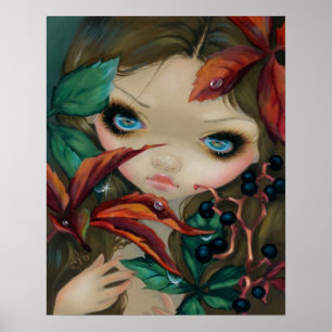 Poisonous Beauties X: Virginia Creeper ART PRINT