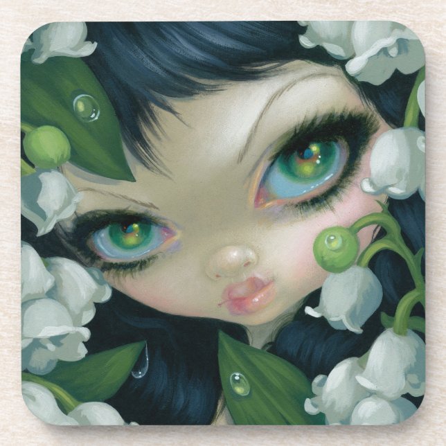 "Poisonous Beauties XI: Lily of the Valley" Coaste Coaster (Front)