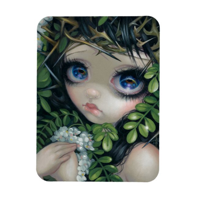 "Poisonous Beauties XII: Black Locust" Flex Magnet (Vertical)