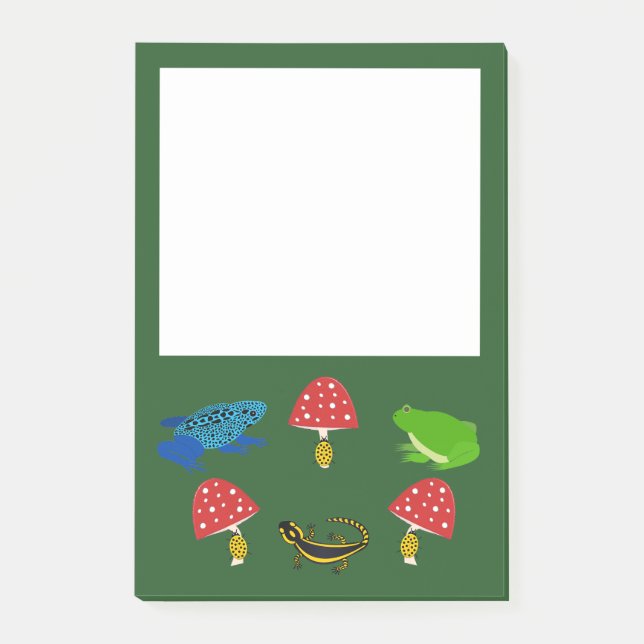 Poisonous Forest Halloween Post-it Notes (Front)