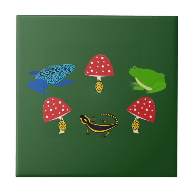Poisonous Forest Halloween Tile (Front)