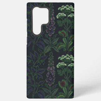 Poisonous Plants Dark Botanical Pattern Phone Case