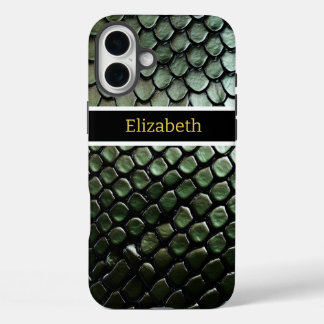 Poisonous snakeskin patterns in nature iPhone 16 plus case