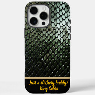 Poisonous snakeskin patterns in nature iPhone 16 pro max case