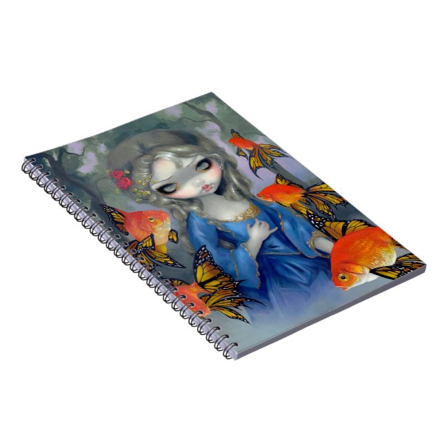 "Poissons Volants: Les Poissons Rouges" Notebook (Right Side)