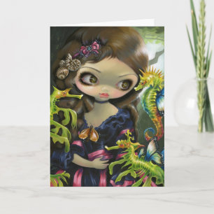 "Poissons Volants: L'Hippocampe" Greeting Card