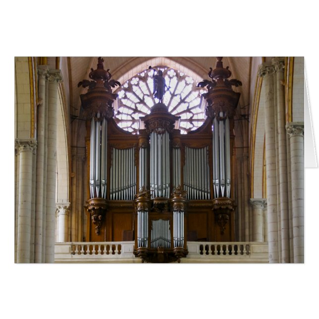 Poitiers pipe organ (Front Horizontal)