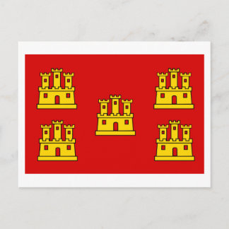 Poitou-Charentes flag Postcard