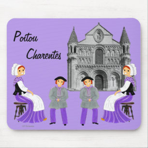 Poitou-Charentes, France Mouse Pad