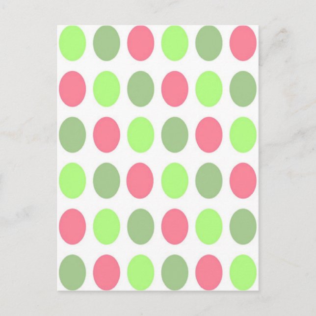 POKA DOT POSTCARD (Front)