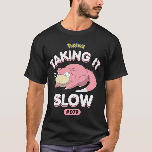 Pokã©Mon - Slowpoke Taking It Slow T-Shirt (Front)