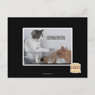 Poke. Postcard