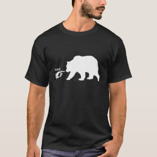 Poke The Bear Attack Defence Big Bear Self Defence T-Shirt