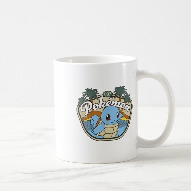 Pokémon 007 Squirtle Surfing Outdoors Adventure Be Coffee Mug (Right)