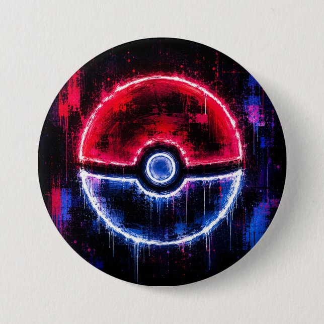 Pokémon Ball 7.5 Cm Round Badge (Front)