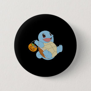 Pokémon Halloween Squirtle With His Trick Or Treat 6 Cm Round Badge
