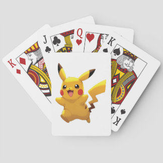 Pokémon und seine Treue Freunde T-Shirt Playing Cards